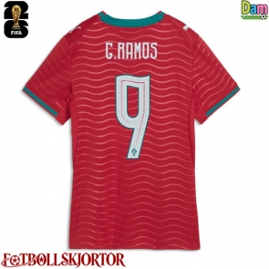 Portugal Goncalo Ramos #9 Hemmatröja Dam VM 2026 Kortärmad
